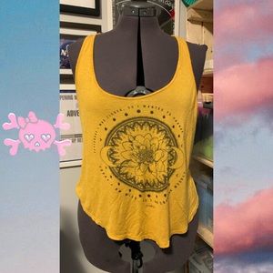 **Last chance** 💀 Yellow Mystical Tank Top